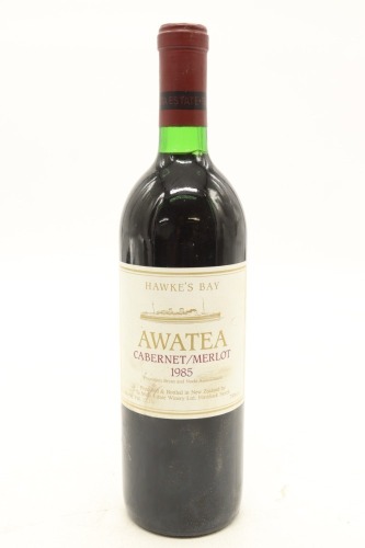 (1) 1985 Te Mata Estate Awatea Cabernets Merlot, Hawke's Bay (SOL)