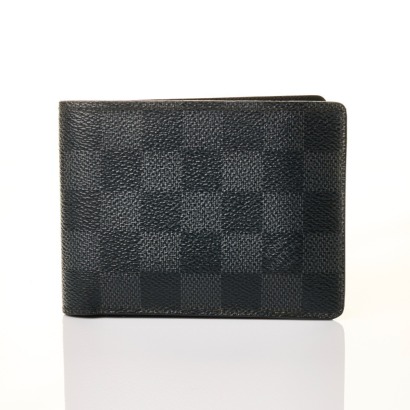 Louis Vuitton, Damier Graphite Bifold Wallet with Box