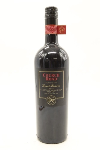 (1) 2013 Church Road Grand Reserve Merlot - Cabernet Sauvignon, Hawke's Bay