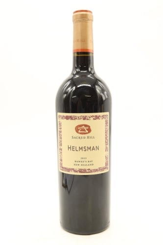 (1) 2013 Sacred Hill Helmsman Cabernet - Merlot, Hawke's Bay