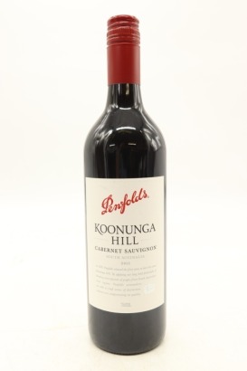(1) 2015 Penfolds Koonunga Hill Cabernet Sauvignon, South Australia