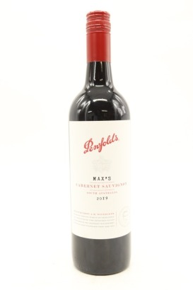 (1) 2019 Penfolds Max's Cabernet Sauvignon, South Australia