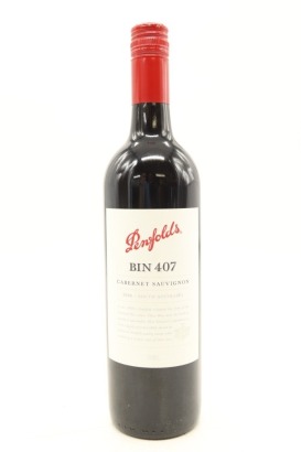 (1) 2006 Penfolds Bin 407 Cabernet Sauvignon, South Australia