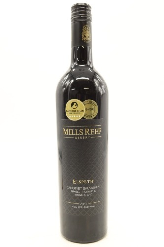 (1) 2013 Mills Reef Elspeth Cabernet Sauvignon, Gimblett Gravels
