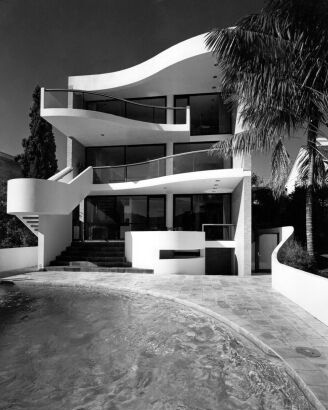 MAX DUPAIN House at Cammeray - by Harry Seidler