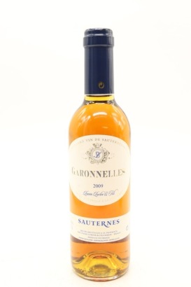 (1) 2009 Garonnelles, Sauternes, 375ml