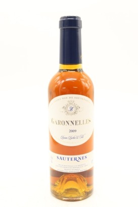 (1) 2009 Garonnelles, Sauternes, 375ml