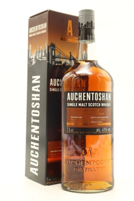 (1) Auchentoshan Dark Oak Single Malt Scotch Whisky, 43% ABV, 1000ml (GB)