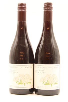 (2) 2014 Pyramid Valley Vineyards 'Angel Flower' Pinot Noir, Canterbury