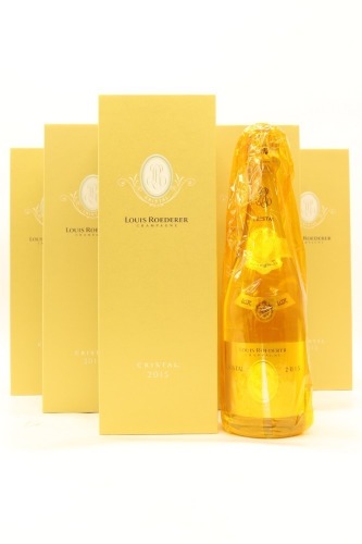 (6) 2015 Louis Roederer Cristal Millesime Brut, Champagne [JR17.5] [RP95] (GB)