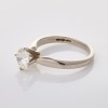 Platinum, 0.75ct Diamond Solitaire Ring - 2