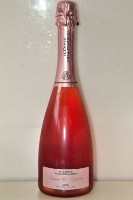 (3) NV&nbsp;Il Conte Prandone Venere Azzurra Extra Dry Sparkling Rose, Marche Italy