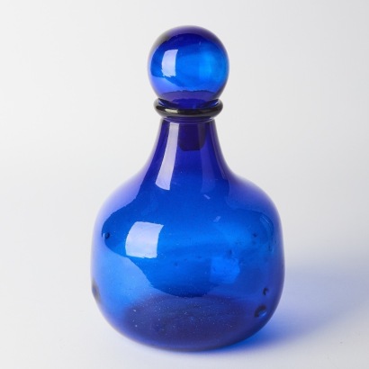 A Retro Hand Blown Decanter
