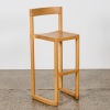 A Single Pier Stool Bar Height By Leonard Kadid Oak