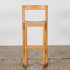 A Single Pier Stool Bar Height By Leonard Kadid Oak - 2