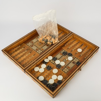 A Persian Chess and Draughts Set