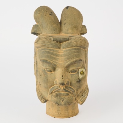 A Terracotta Warrior Head (a/f)