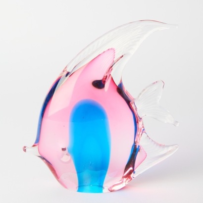 An Art Glass Angel Fish