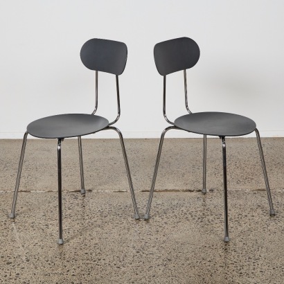 A Pair of Mariolina Chairs by Enzo Mari for Magis, Italy
