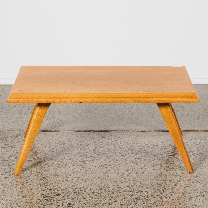 A Mid-Century Oak Coffee Table
