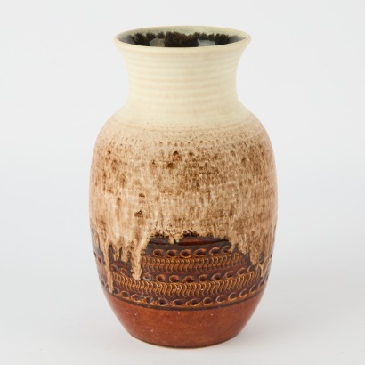 A Large German Ceramic Vase