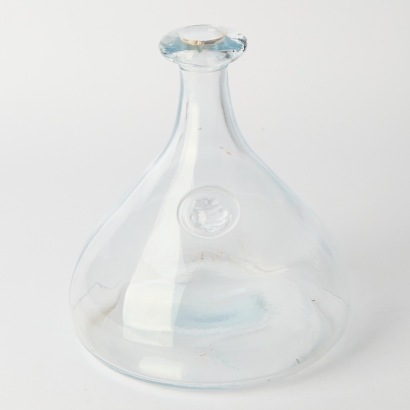 A Large 1960s Holmegaard 'Viking' Decanter/Carafe