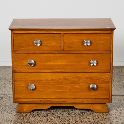 A Mid Century Rimu Chest of Drawers