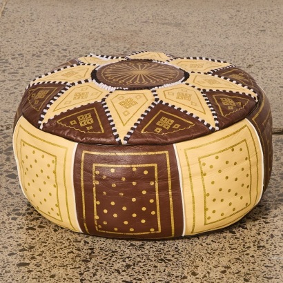 A Moroccan Pouf