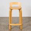 A K65 long-legged High Chair Stool by Alvar Aalto for Artek - 2