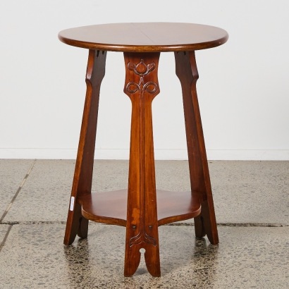 An Antique Circular Side Table
