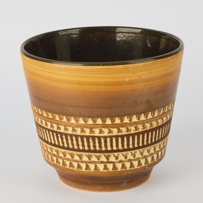 A West German Pottery Pot Plant