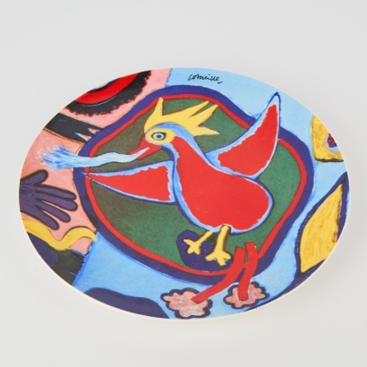 A Comeille Porcelain Plate