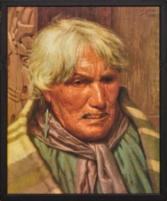 A Print of Charles Goldies's 'Sophia the Heroine of Tarawera'