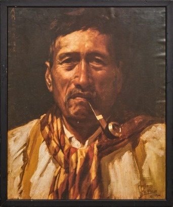A Print of Charles Goldies's 'Tamehana from Life'