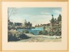 A Whites Aviation Hand-Coloured Photograph of Waikato River