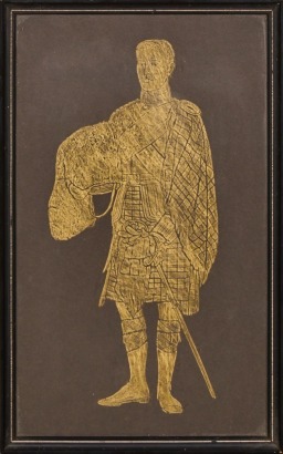 A Brass Rubbing of Sir Nigel Neis Ramsay