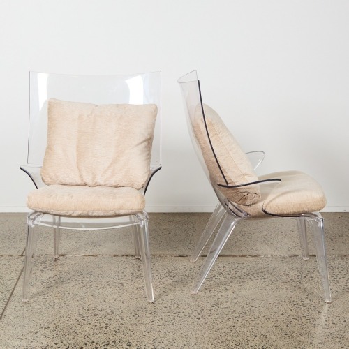 A Pair of Uncle Jim Armchairs by Philippe Starck for Kartell