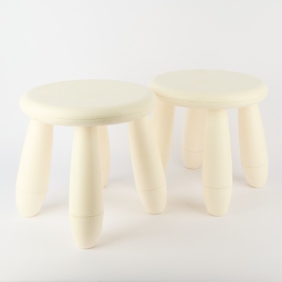 A Pair of Children's Mammut Stools