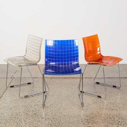 A Set of Three MAX X3 Chairs