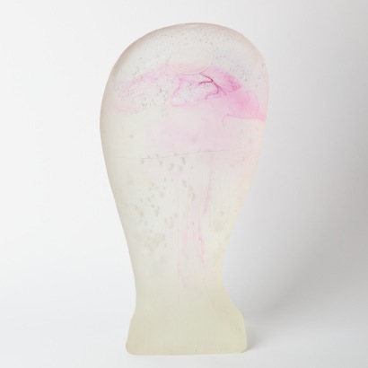 A Large Cast Glass Sculpture by Garry Nash
