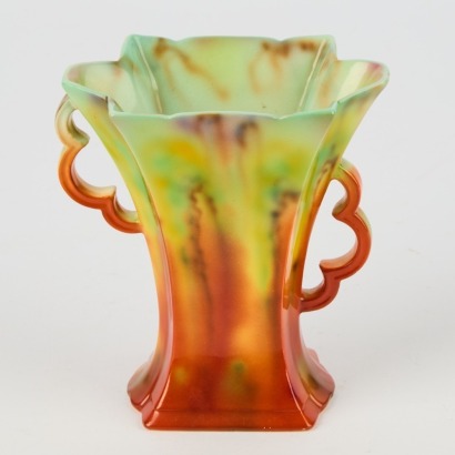 A Falcon Ware Deco Vase