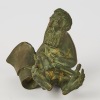 A Brian Engris Bronze Figure with Ned Kelley Mask