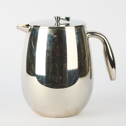 A Bodum Chrome Coffee Plunger by Carsten J&oslash;rgensen