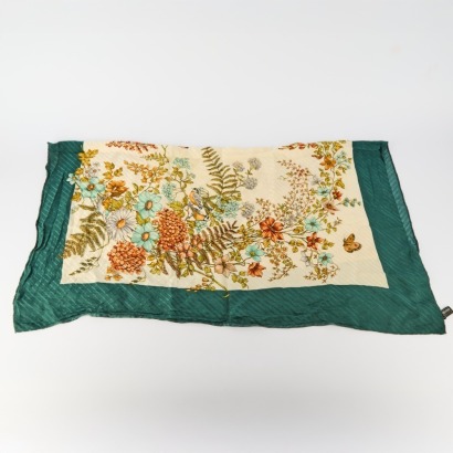 A Vintage Italian Silk Scarf