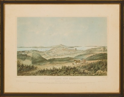 A P.J. Hogan From Hobson Street South Lithograph Print