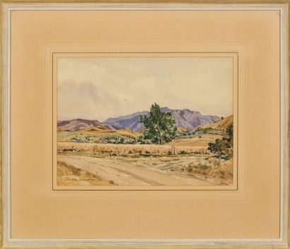 CLAUDE MUNCASTER Landscape Near Arrowtown