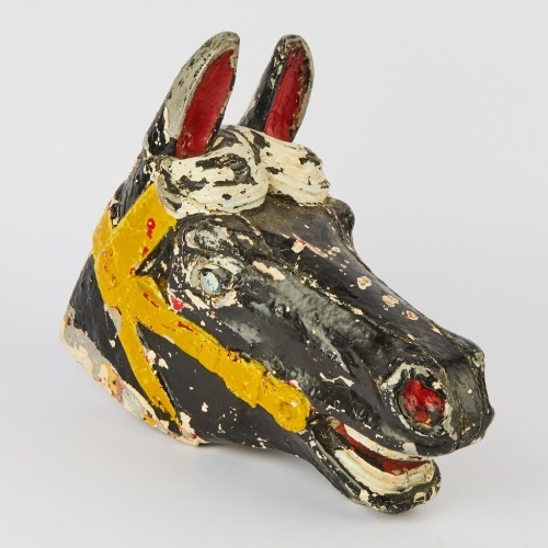 A Vintage Carousel Horse Head