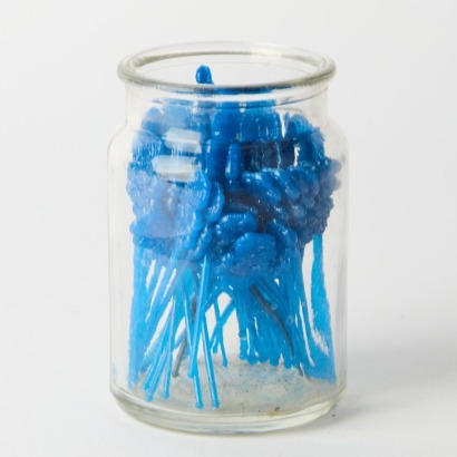 A Jar of Retro Tiki Drink Stirrers