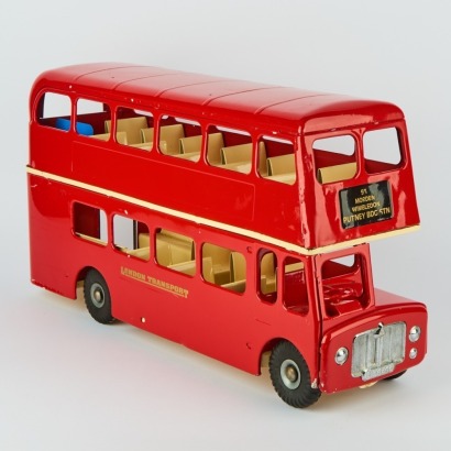 A Vintage Tri-Ang Number 93 Bus