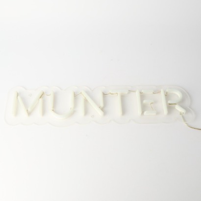 A Munter Flux Neon Sign